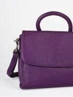 Women's Front Flap With Top Handle Detail Cross-body - Image 3