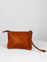 Handcrafted Weaving  Leather Zip Wallet for Women - Image 3