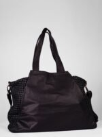 Womens Two-sided Weaving Details the Leather Hobo Bag - Image 2